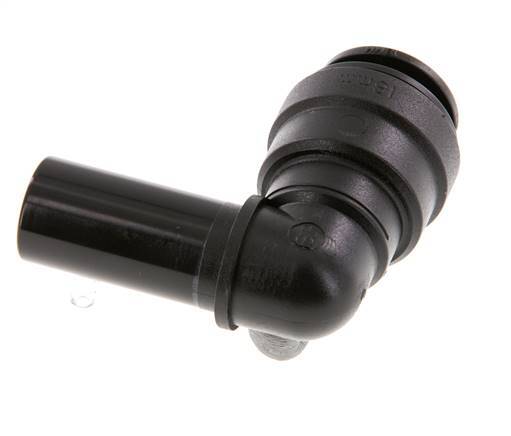 18mm 90deg Elbow Push-in Fitting with Plug-in POM NBR
