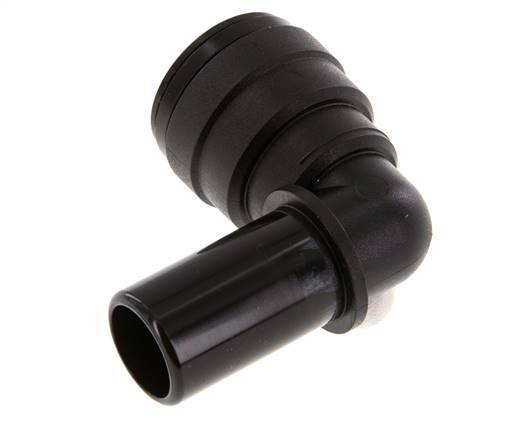 22mm 90deg Elbow Push-in Fitting with Plug-in POM NBR