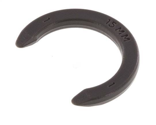 Clips de bloqueo de pinza de 15 mm para racores rápidos [20 unidades]