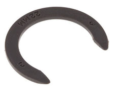 Clips de bloqueo de pinza de 22 mm para racores rápidos [20 unidades]