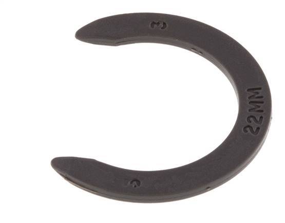 Clips de bloqueo de pinza de 22 mm para racores rápidos [20 unidades]