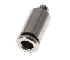 5mm x M 5 Push-in Fitting with Male Threads Brass NBR [2 Pieces]