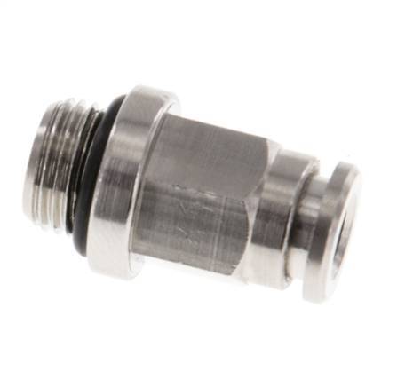 5mm x G1/8'' Push-in Fitting with Male Threads Brass NBR [2 Pieces]