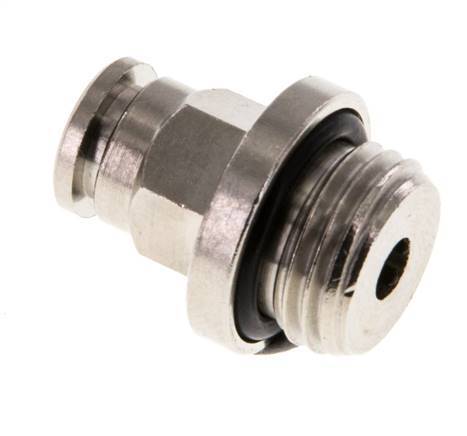 5mm x G1/4'' Push-in Fitting with Male Threads Brass NBR [2 Pieces]