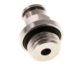 5mm x G1/4'' Push-in Fitting with Male Threads Brass NBR [2 Pieces]