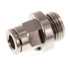 6mm x G1/4'' Push-in Fitting with Male Threads Brass NBR [2 Pieces]