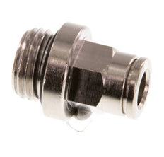 6mm x G1/4'' Push-in Fitting with Male Threads Brass NBR [2 Pieces]