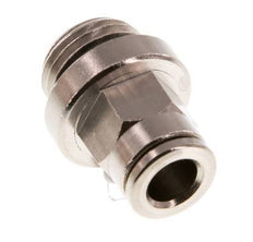 6mm x G1/4'' Push-in Fitting with Male Threads Brass NBR [2 Pieces]