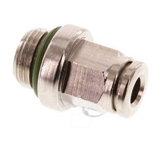 4mm x G1/8'' Push-in Fitting with Male Threads Brass FKM [5 Pieces]