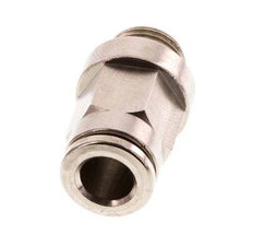 6mm x G1/8'' Push-in Fitting with Male Threads Brass FKM [2 Pieces]