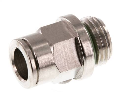 Racor de 8mm x G1/4'' con rosca macho de latón FKM [2 piezas]
