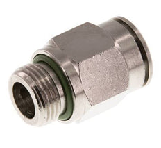 14mm x G3/8'' Push-in Fitting with Male Threads Brass FKM