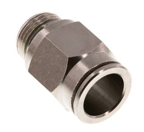 14mm x G3/8'' Push-in Fitting with Male Threads Brass FKM