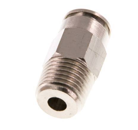 Racor de 8mm x R1/4'' con rosca macho de latón NBR [2 piezas]