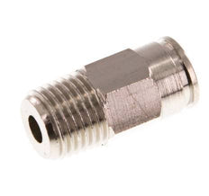 8mm x R1/4'' Push-in Fitting with Male Threads Brass NBR [2 Pieces]