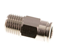 Racor de 8mm x R1/4'' con rosca macho de latón NBR [2 piezas]