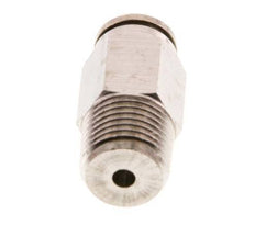 4mm x R1/8'' Push-in Fitting with Male Threads Brass FKM [5 Pieces]