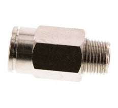 8mm x R1/8'' Push-in Fitting with Male Threads Brass FKM [2 Pieces]