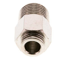 8mm x R3/8'' Push-in Fitting with Male Threads Brass FKM [2 Pieces]