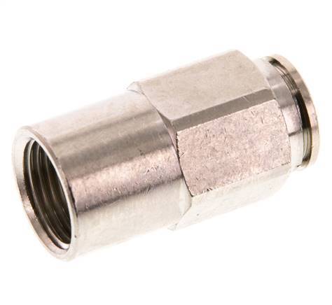 12mm x G3/8'' Push-in Fitting with Female Threads Brass FKM