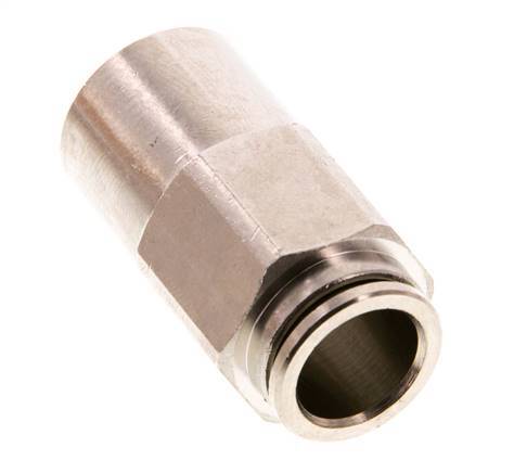 12mm x G3/8'' Push-in Fitting with Female Threads Brass FKM