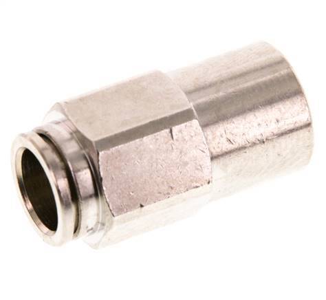 12mm x G3/8'' Push-in Fitting with Female Threads Brass FKM