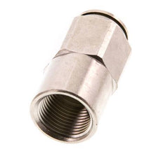 12mm x G3/8'' Push-in Fitting with Female Threads Brass FKM