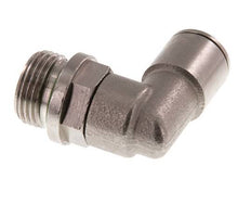 Codo de 90 grados 10mm x G3/8'' con rosca macho Latón FKM Giratorio