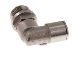 Codo de 90 grados 10mm x G3/8'' con rosca macho Latón FKM Giratorio