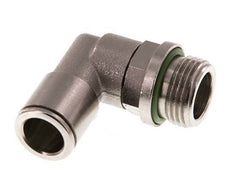 Codo de 90 grados 10mm x G3/8'' con rosca macho Latón FKM Giratorio