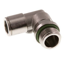 Codo de 90 grados 10mm x G3/8'' con rosca macho Latón FKM Giratorio