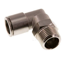 Codo de 90 grados 14mm x R1/2'' con rosca macho Latón NBR Giratorio