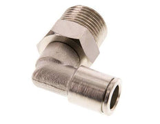 Racor de 8mm x R3/8'' 90deg con rosca macho Latón FKM Giratorio