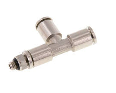 Racor en T de ángulo recto 5mm x M 5 con rosca macho Latón NBR Giratorio