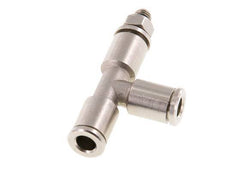 Racor en T de ángulo recto 5mm x M 5 con rosca macho Latón NBR Giratorio