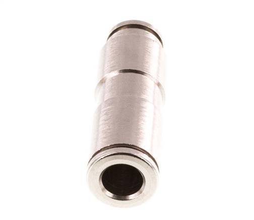 4mm x 6mm Push-in Fitting Brass FKM [2 Pieces]