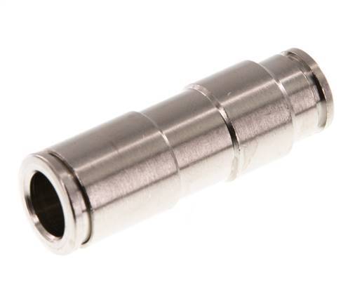 6mm x 8mm Push-in Fitting Brass FKM [2 Pieces]