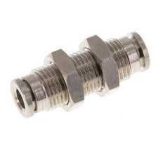 5mm Push-in Fitting Brass NBR Bulkhead