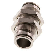 Racor rápido de 12 mm Pasamuros de latón NBR