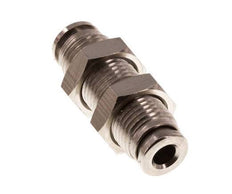 Racor rápido de 4 mm Pasamuros de latón FKM