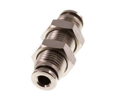 Racor rápido de 4 mm Pasamuros de latón FKM