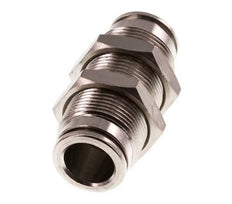 10mm Push-in Fitting Brass FKM Bulkhead