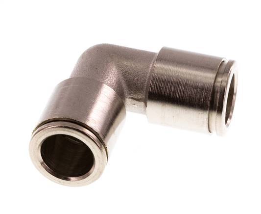 Codo de 10mm 90deg Racor de latón FKM [2 Piezas]