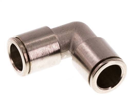 Codo de 10mm 90deg Racor de latón FKM [2 Piezas]