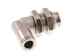 Codo de 6mm 90deg Racor de latón NBR Pasamuros