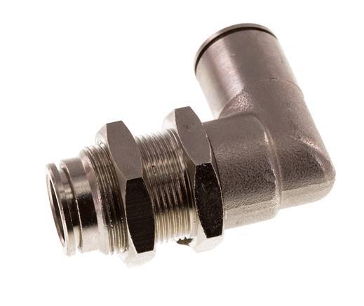 Codo de 90 grados de 12 mm Racor de latón NBR