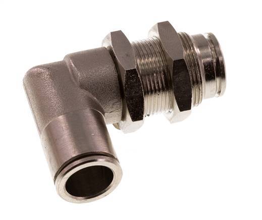 Codo de 90 grados de 12 mm Racor de latón NBR