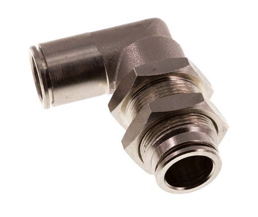 Codo de 90 grados de 12 mm Racor de latón NBR