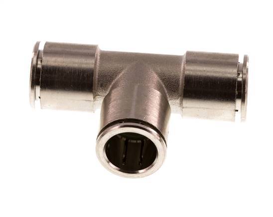 14mm Tee Push-in Fitting Brass FKM