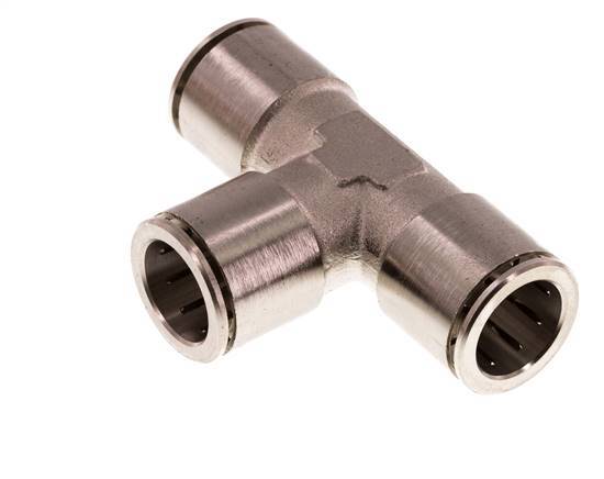 Racor en T de 16 mm Latón FKM